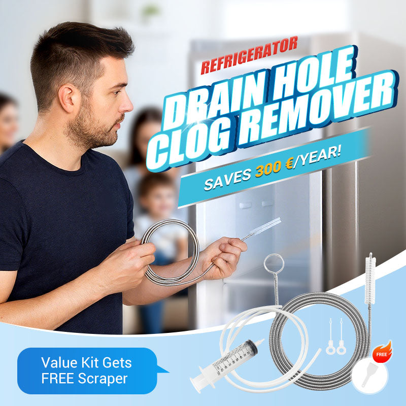 🔥Refrigerator Drain Hole Clog Remover